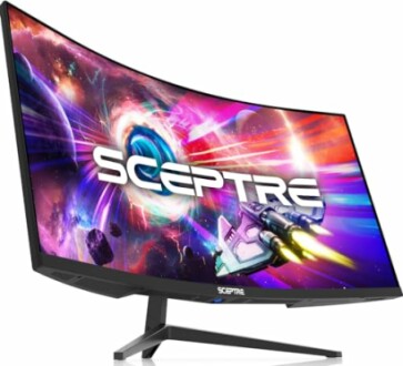 Sceptre 34-Inch Curved Ultrawide Monitor Review 2023 | 3440 x 1440 1ms 165Hz